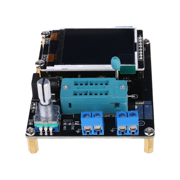 GM328A Transistor Diode LCD Tester LCR Kapacitans ESR Spänning Frekvens Mätare PWM Wave Signal Generator Electronic Kit - Perfet