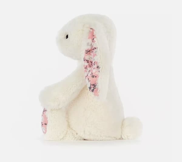 Jellycat Blossom Bunny Cherry Plysjleketøy Medium 31cm-Perfekt white