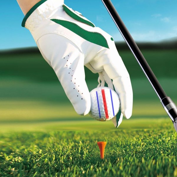 Golf Ball Marker Golf Ball Triple Track 3 Line Marker Golf - Perfet