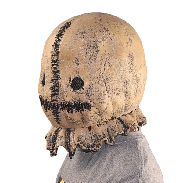 Scarecrow Mask Halloween Mask Skræmmende Cosplay kostume rekvisitter til voksne - Perfet