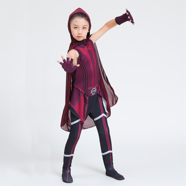 Scarlet Witch Super Hero Halloween Cosplay Kostume - Perfet XS