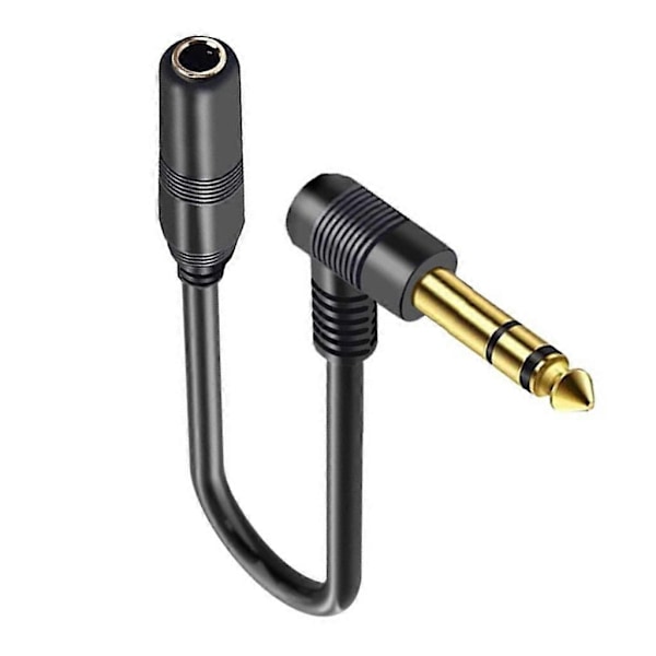 1/4'' TRS 6.35mm Han till 6.35mm Hon Stereo-kabel för Gitarrförstärkare - Perfekt Binaural 3m