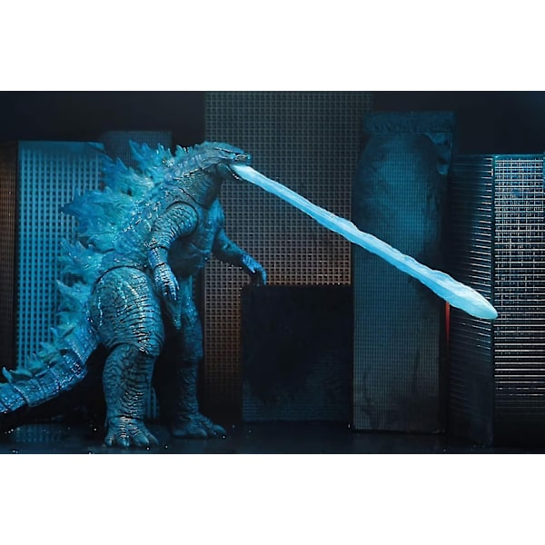 Kongernes Konge Legetøj - Godzilla Actionfigur - Dinosaur Legetøj Godzilla - Film Monster Serie Godzilla.-Perfekt blue