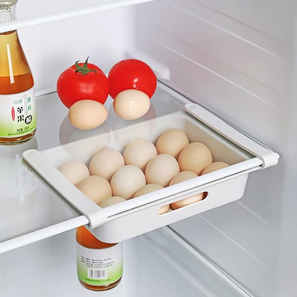 Kök Organizer Kylskåp Förvaringsställ Kylskåpshållare Hem - Perfet