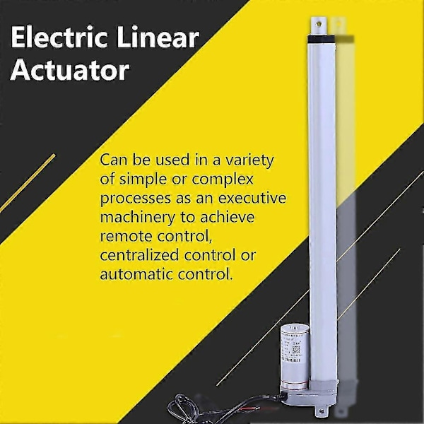12V Yhteensopiva 1500N Iskunpituus 200-750mm Lineaarinen Toimilaite Nostin Sähkömoottorin Kiinnike-Perfet 400mm