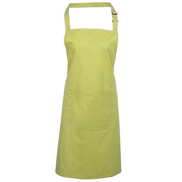 Premier Kvinners Fargerik Bib Forkle med Lommer/Overalls - Perfekt Lime