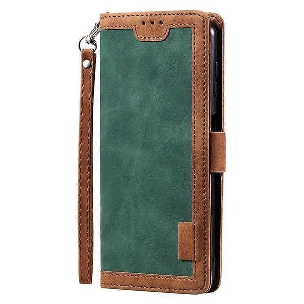 til Samsung Galaxy A36 5G Wallet Case Stand Læder Telefon Cover - Perfet Green