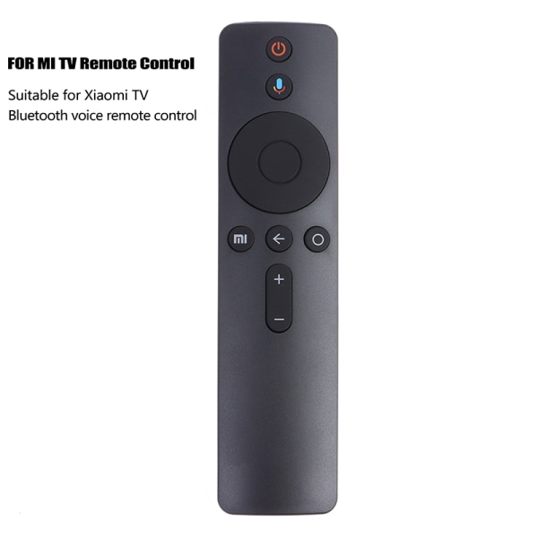 Bluetooth Voice Remote kompatibel med Mi TV MI Box 3 S 4X TV B - Perfet Black one size