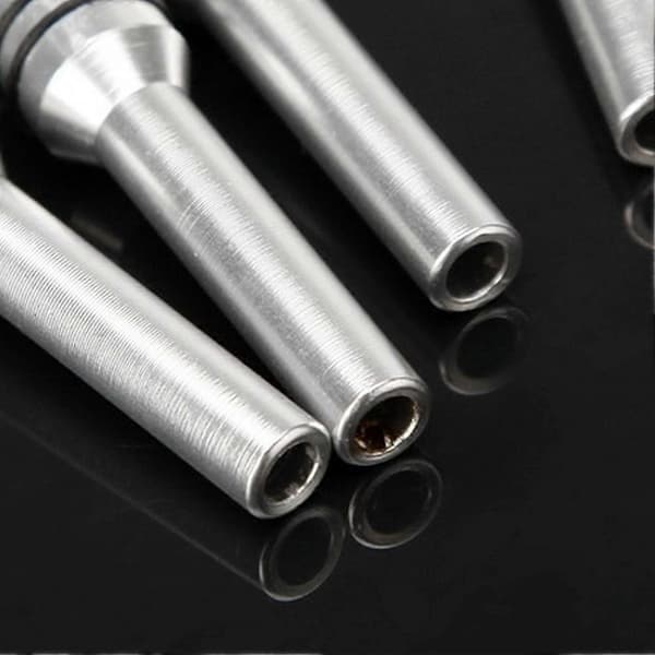 2 stk. Bil Køretøj Universal Indvendig Dørlås Stift Aluminium Legering Træk Stift Knapper-Perfet Blue