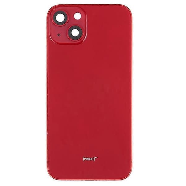 til iPhone 13 6.1 tommer Bag Batteri Hus Cover+Midterplade Ramme+Sideknapper Udskiftning - Perfekt Style D