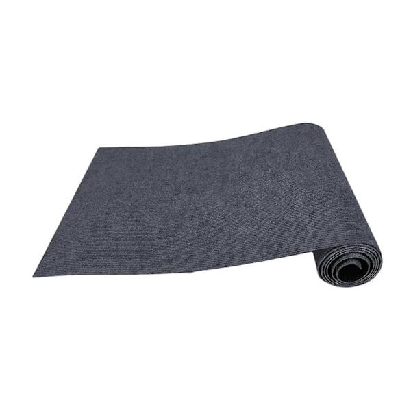 Justerbar Klorematte for Katter med Selvklebende Teppeplate for Møbelbeskyttelse og Hjemmedekorasjon - Svart S-Perfekt Gray M