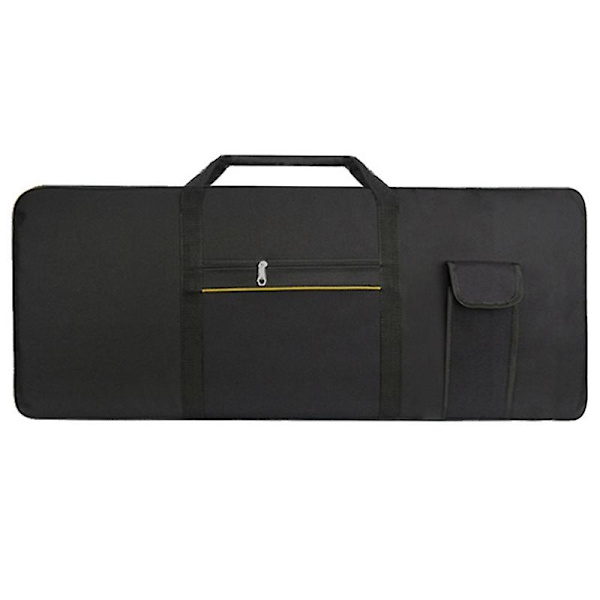 Bærbar 61 tangenter elektronisk klaver keyboard Gig Bag bæretaske 600d stof - Perfet