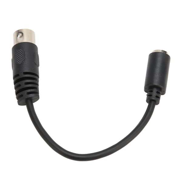PS2 tastatur- og museadapterkabel, DIN 5-ben han til Mini DIN 6-ben hun, 15 cm