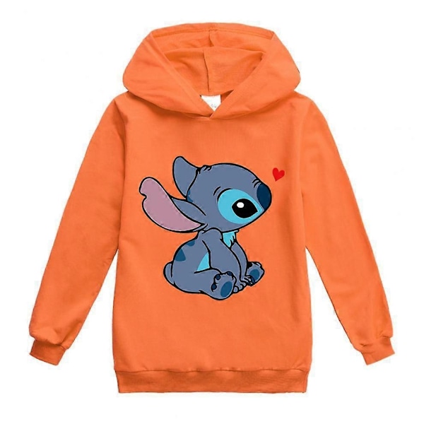 Barnas Disney Stitch Julegensere - Perfekt for gutter og jenter Orange 2-3year(100cm)