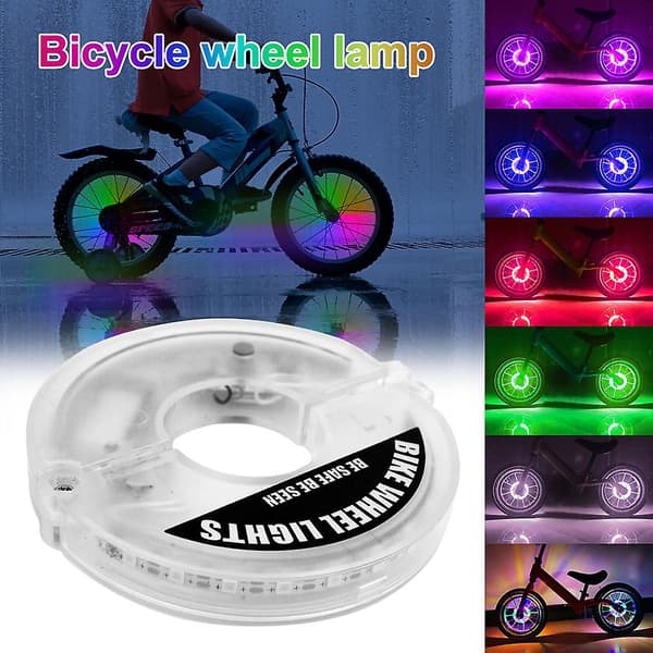 22 Led Flash Eikelys Intelligent Induksjon Sykkelhjul Lys USB Oppladbart Balanse Bil Trommelys Dekkventil Lampe-Perfet Green