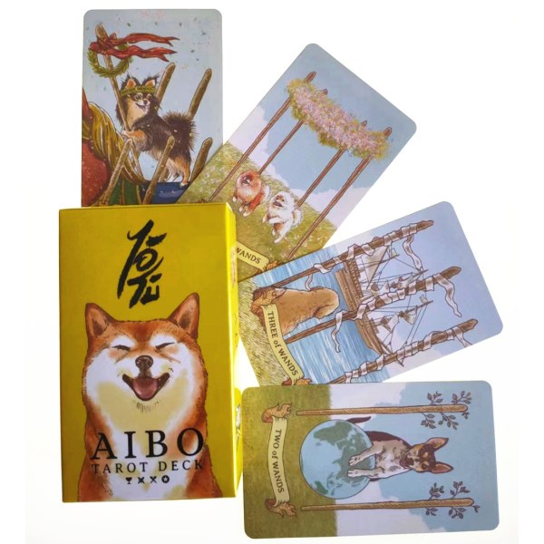 Sweet Dog Abel Tarot Card Divination Cards