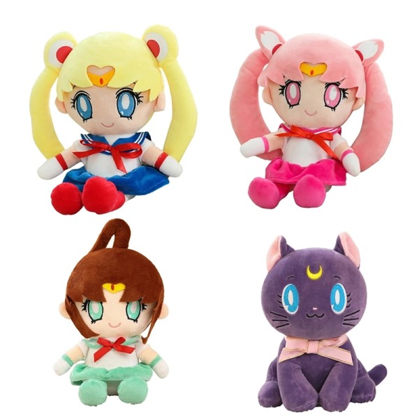 25/40 cm Tsukino Usagi utstoppet dukke og Anime Sailor Moon Plysj til - Perfet A7