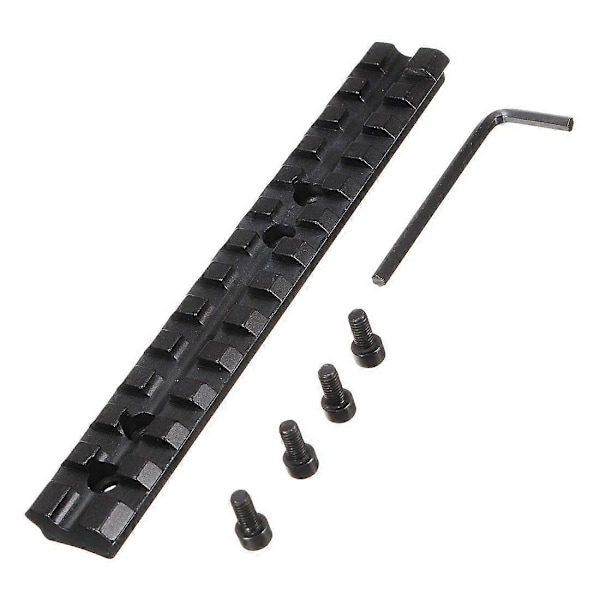 14 cm kikarsiktesfäste Picatinny / Rail Rail kikarsiktesfäste 13 spår Svart-Perfekt