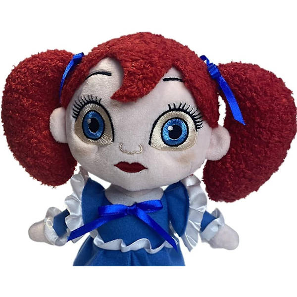 Qqdd Poppy Playtime Huggy Wuggy Plyschleksaker Blå Jul Tecknad Plyschdocka Realistisk Blå Korv Monster Skräck Jul Uppstoppad docka - Perfet Girl