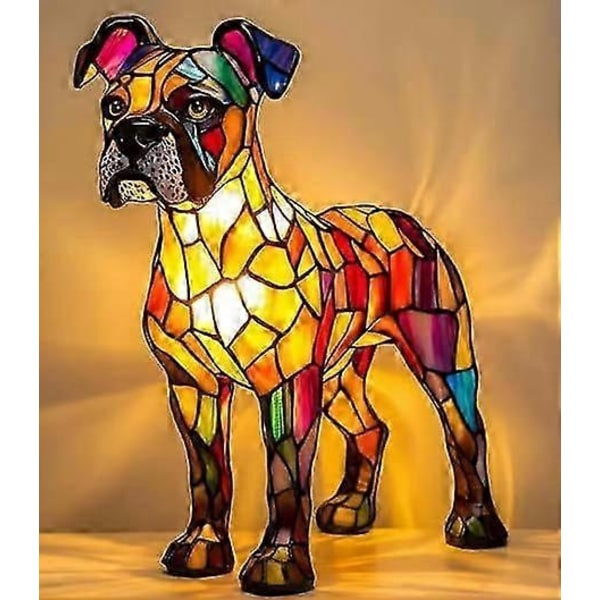 Hundeserie Kunst Nattlys - Perfekt K