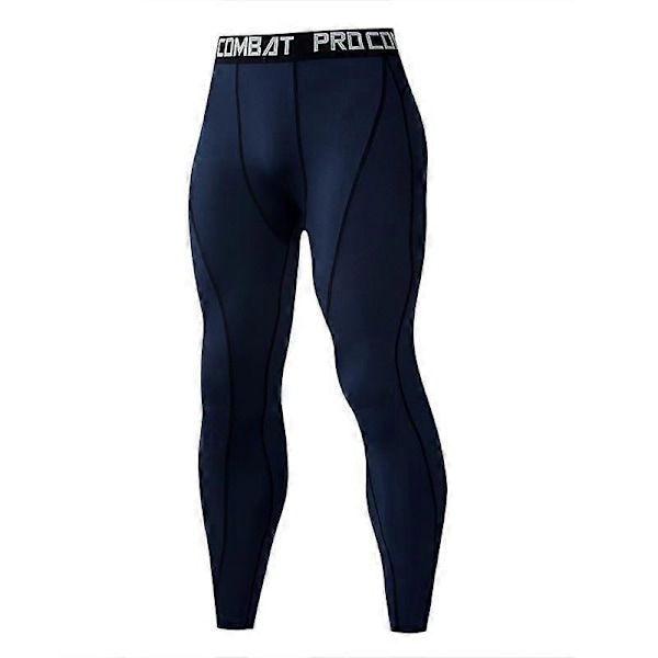 Miesten juoksutrikoot Leggingsit Lenkkeily Urheiluhousut Kuntosali Fitness Treenaus Jooga Alaosat Poikien Koripallohousut - Perfet navy 3XL