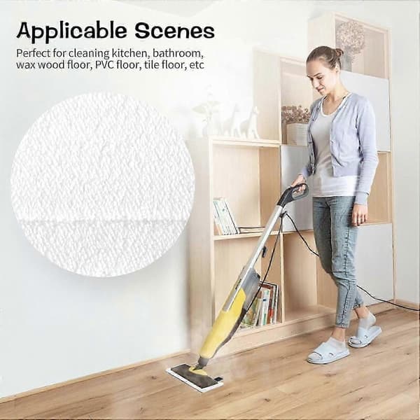 5-pack Kärcher Ångmoppdynor, Kärcher Ångmopp Tillbehör, Kompatibla med Kärcher Easyfix Sc2 Sc3 Sc4 Sc5 Serien Kärcher Ångmopp - Perfekt