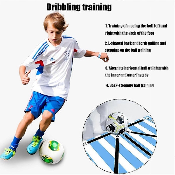 Fotbollsträningsmatta - Perfekt Argentinian model