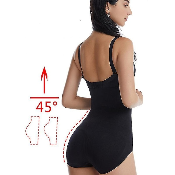 High Waist Control Trusser til kvinder Butt Lifter Belly Slankende Body Shaper Undertøj - Perfet BLACK XXXL