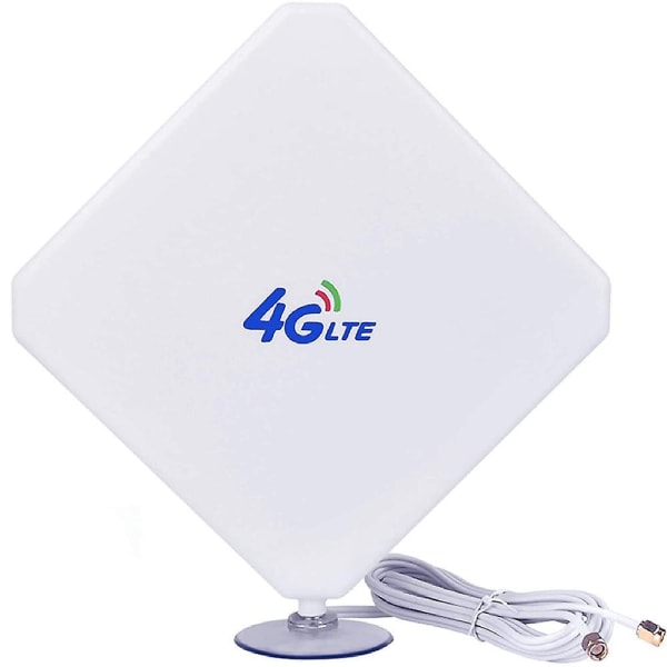 35dbi liten 4g Lte-antenne, liten antenne innendørs nettverksantenne for Mifi mobilt bredbånd hotspot trådløs ruter - Perfet