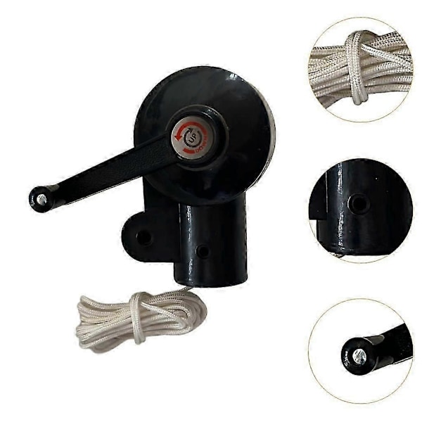 Tillbehör för uteplatsparasoll Utomhusparasoll Tillbehör för picknick Uteplats Lyftning-Perfet Crank Handle