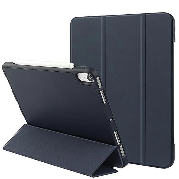 Läder Tablet Fodral Kompatibelt med iPad mini 6-Perfet Navy Blue
