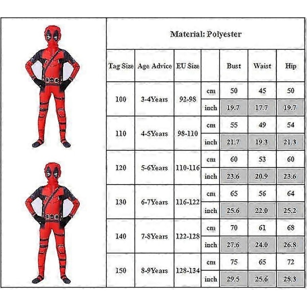 Lämplig för Lds utsökt barnpojke jumpsuit kostym -Perfet 5-6Years
