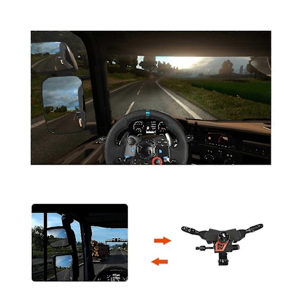 Simulator Rattrattsignal Wiper Spakbrytare för Logitech G27 G920 G923 Tomaster T300 Series RS/GT-Perfet A-G29 G27