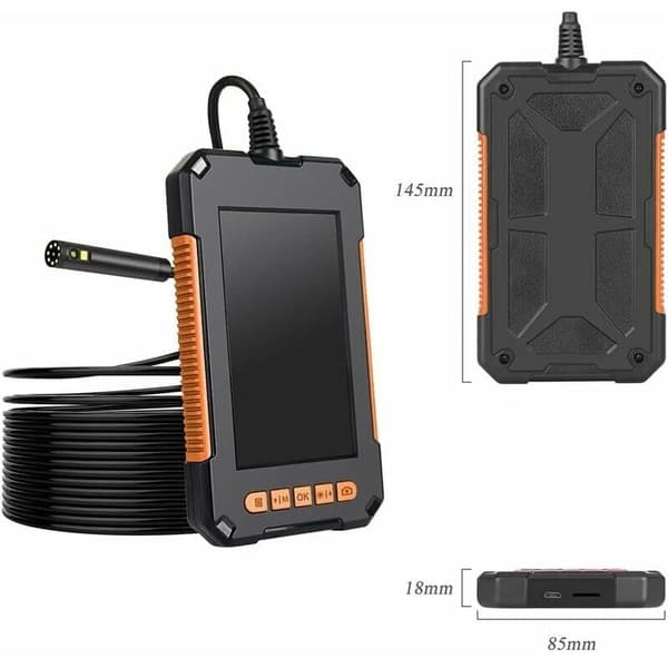 Teollisuuden borescopes, kaksoispää borescope-tarkastuskamera-Xin