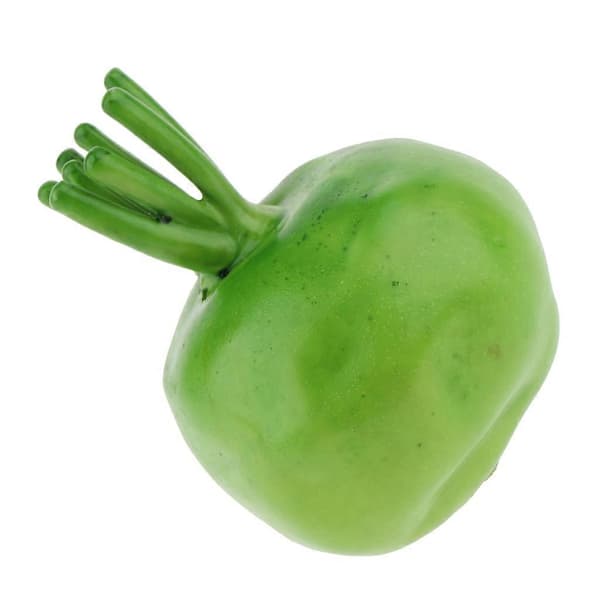 Simulerad Grönsaksmat Dekorativ Matutställning - Perfekt Green Buds
