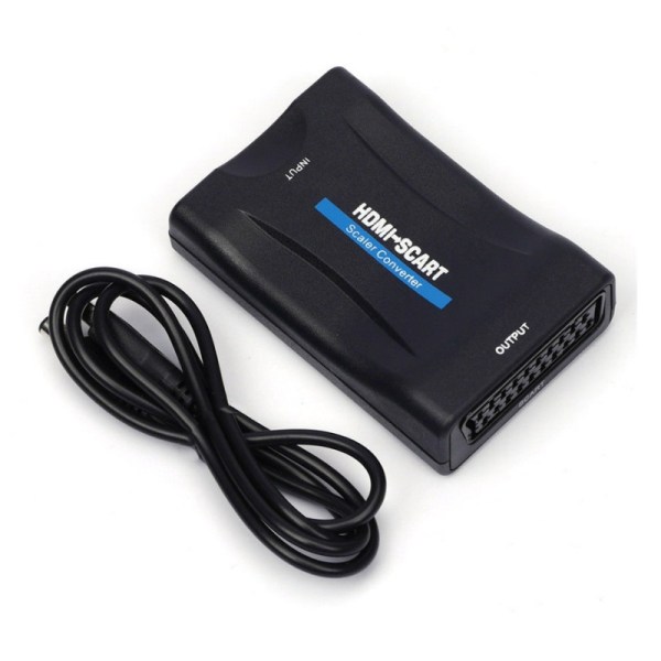 Scart til HDMI Converter Adapter 1080p - Perfet 2-Pack