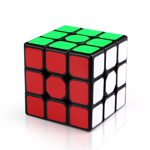 Kid Magic Cube Studentutbildning Matematik Kemi Fysik Kunskap 3x3x3 pussel cube toy för barn som lär sig Magico Cubo-Perfet Silver