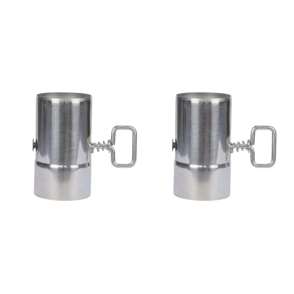 1/2/3/5 Pitkäikäinen liesi Savupiippu Tarvikkeet ruoanlaittoon ja - Perfet 6*12cm adjustable smoke pipe 2PCS
