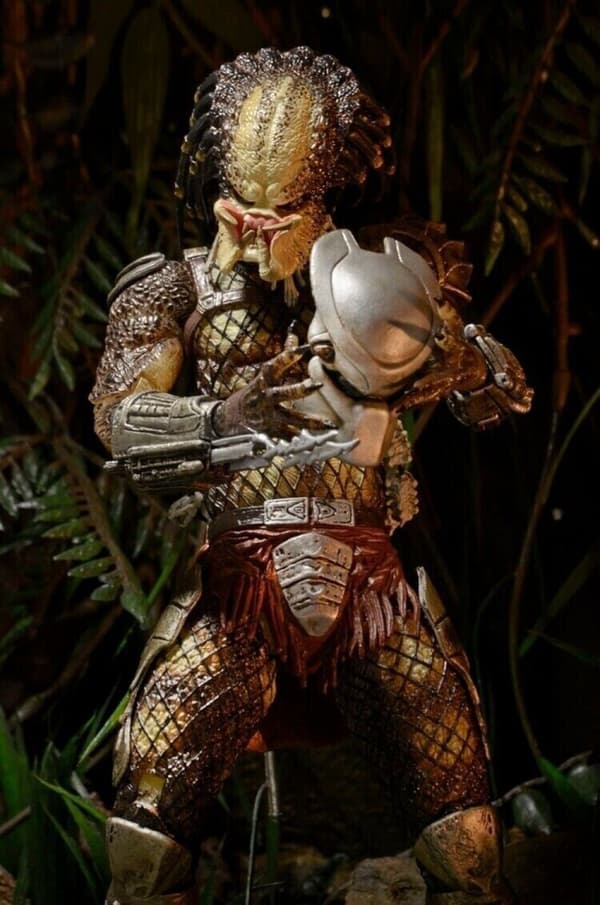 Predator Jungle Hunter Ultimate 7\" 1:12 Leksaksactionfigur Deluxe-WELLNGS