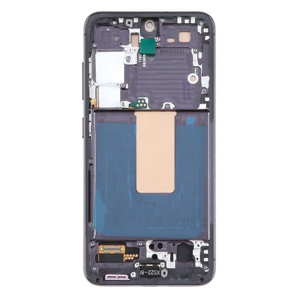 Kompatibel med Samsung Galaxy S23 SM-S911B LCD-skärm med ram, stöder inte fingeravtrycksidentifiering - Perfet