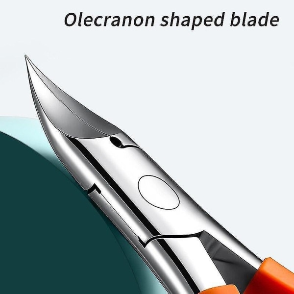 Olecranon tang i rustfrit stål tå negleklipper Værktøj Rillet Olecran Værktøj|Fodplejeværktøj - Perfet