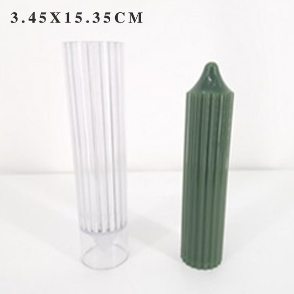 Long Pole Candle Form Plast Pillar Candle Making DIY Craft Form - Perfet