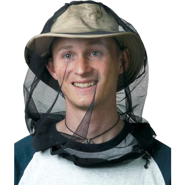 Mosquito Head Mesh Mask for insekter og insekter med permetrin - Perfet
