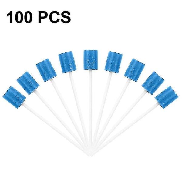 100 st oral svamp Steril munsvamp munvård svamp munvård - Perfet