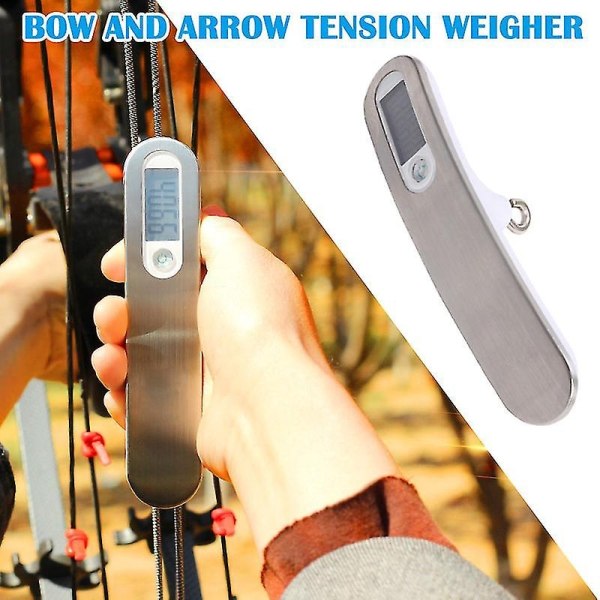 Bueskydning Compound Recurve Bow Scale Digital Device Measuring Instrument Test Tool - Perfet