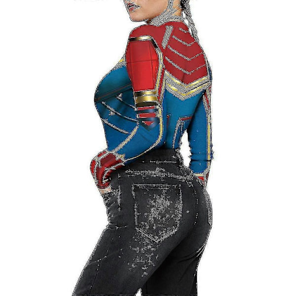 Kvinders Spiderman Skelet Knogleramme Leotard Bodysuit Halloween Party Fancy Dress Cosplay Kostume-Perfet style1 L