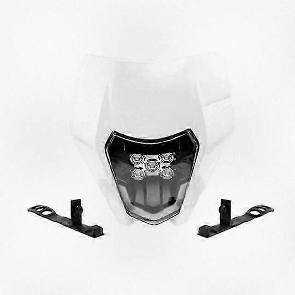 Universal LED Forlygteplade Kompatibel med KTM EXC XC SX MX Dirt Bike Motocross Supermoto Enduro Motorcykel Modeller 2007-2020-Perfekt HL101-5-2