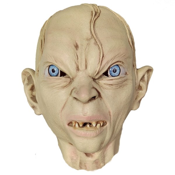 Taru sormusten herrasta Gollum-naamio Halloween-päähineet - täydelliset