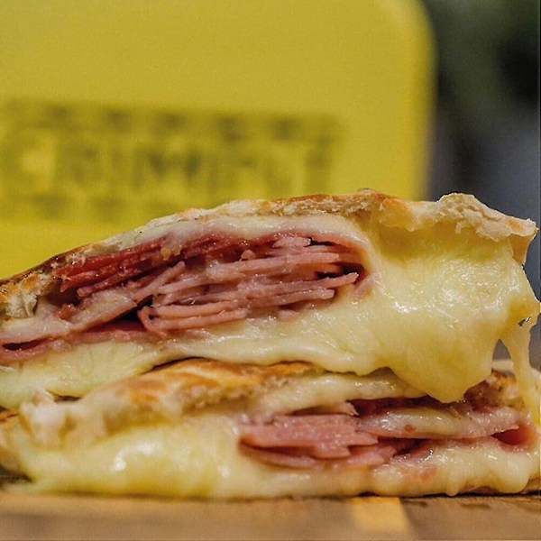 Rostad Sandwich Maker Dubbelsidig Icke-klibbig Panna för Frukost och Matlagning-Perfekt square