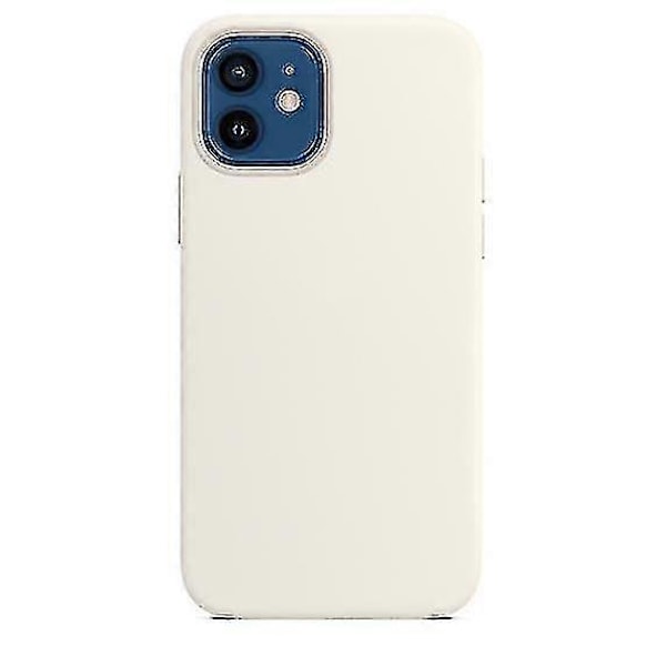 Nahkainen puhelinkotelo yhteensopiva Iphone 13 Pro:n kanssa, nahkakotelo Magsafe-Perfetillä White